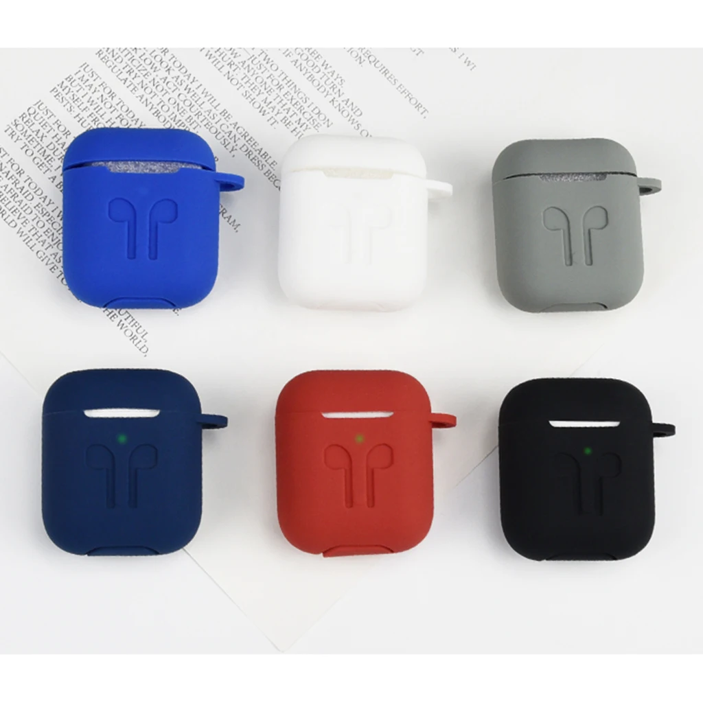 Силиконовый чехол для беспроводных наушников с Bluetooth защитный аксессуары
