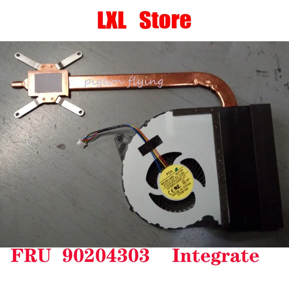 NEW radiatorWith fans for lenovo ideapad Z710 laptop CPU FAN FRU 90204147 90204303 P/N 13N0-B6A0C02