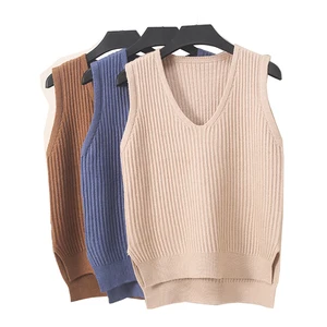 Жилет женский демисезонный, с V-образным вырезом, теплый, Повседневный, kz114, 2018