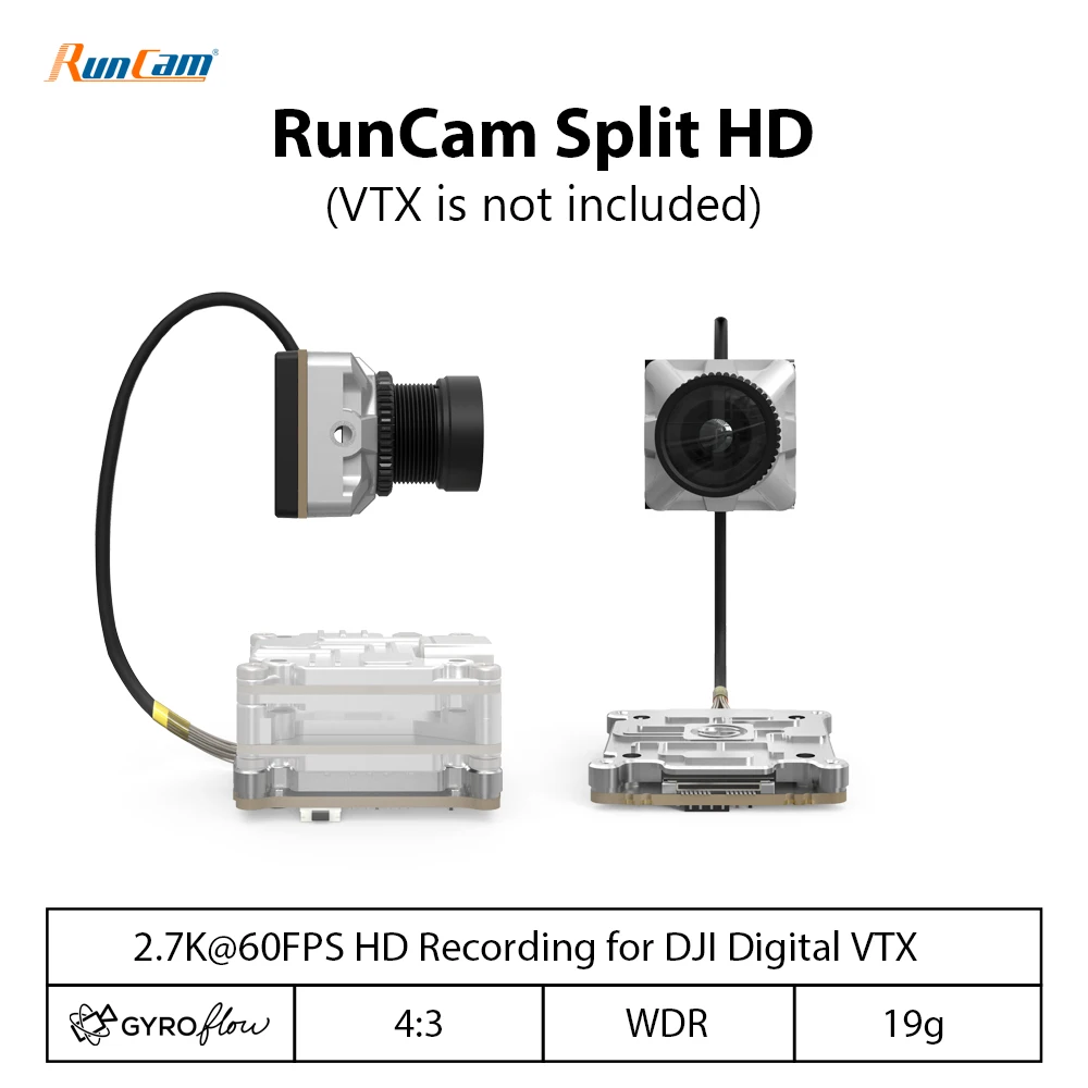RunCam Split HD + 128Gb SD card
