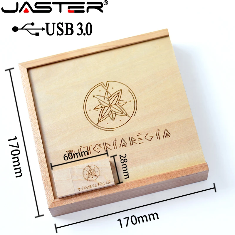 JASTER Экологичный Деревянный USB 3 0 свадебный альбом для записи хороших
