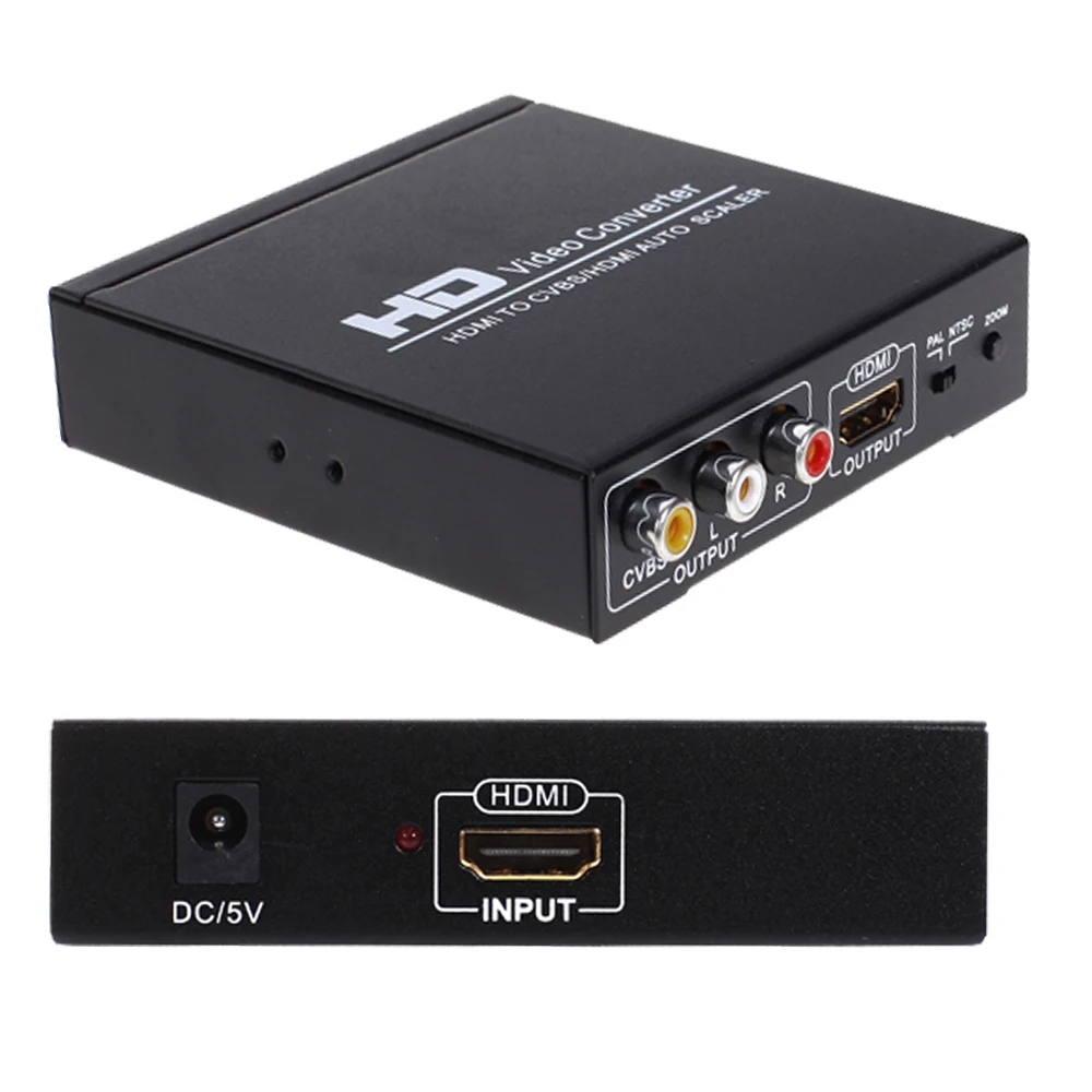 Преобразователь скалера 1080P HDMI в RCA sspliver с функцией масштабирования и поддержкой