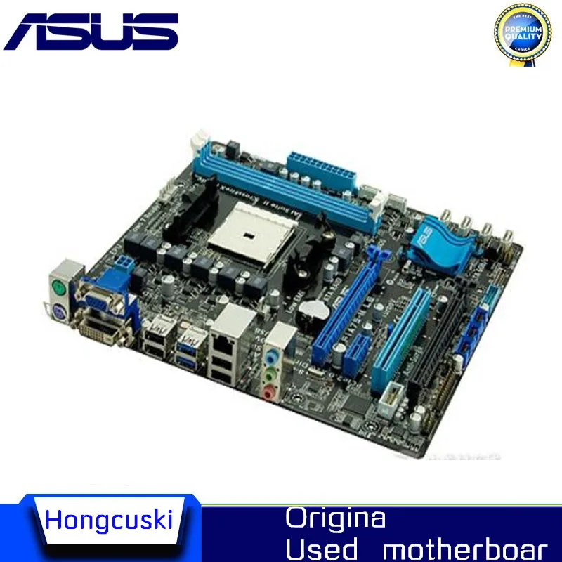 Used For ASUS F1A75-M LE original motherboard Socket FM1 DDR3 USB3.0 SATA3 A75 Desktop Motherboard |