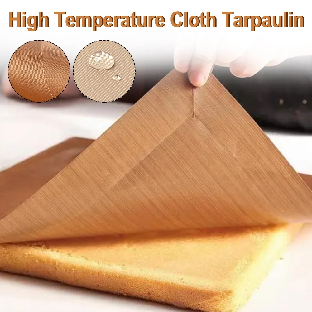 

Parchment Sheets Reusable Non-Sticky Heat Resistant Baking Paper Mat for Oven BBQ Grill Kitchen Baking Tool