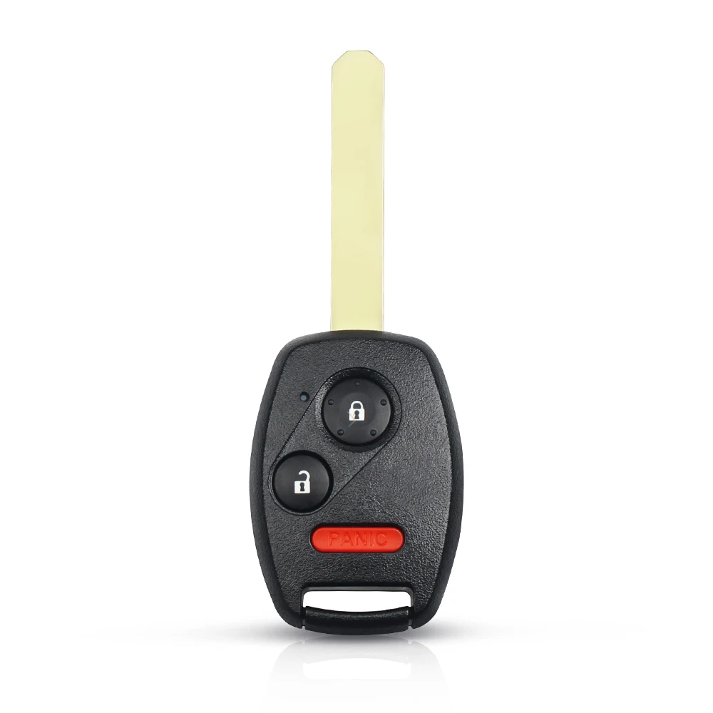 2 1 Buttons KEYYOU пульт дистанционного ключа оболочки корпуса для Honda Accord CR-V HR-V подходит городской Джаз Одиссея трансфер Civic 2/3/4 кнопки автомобиля ключ чехол - Количество кнопок: 2 1 Buttons