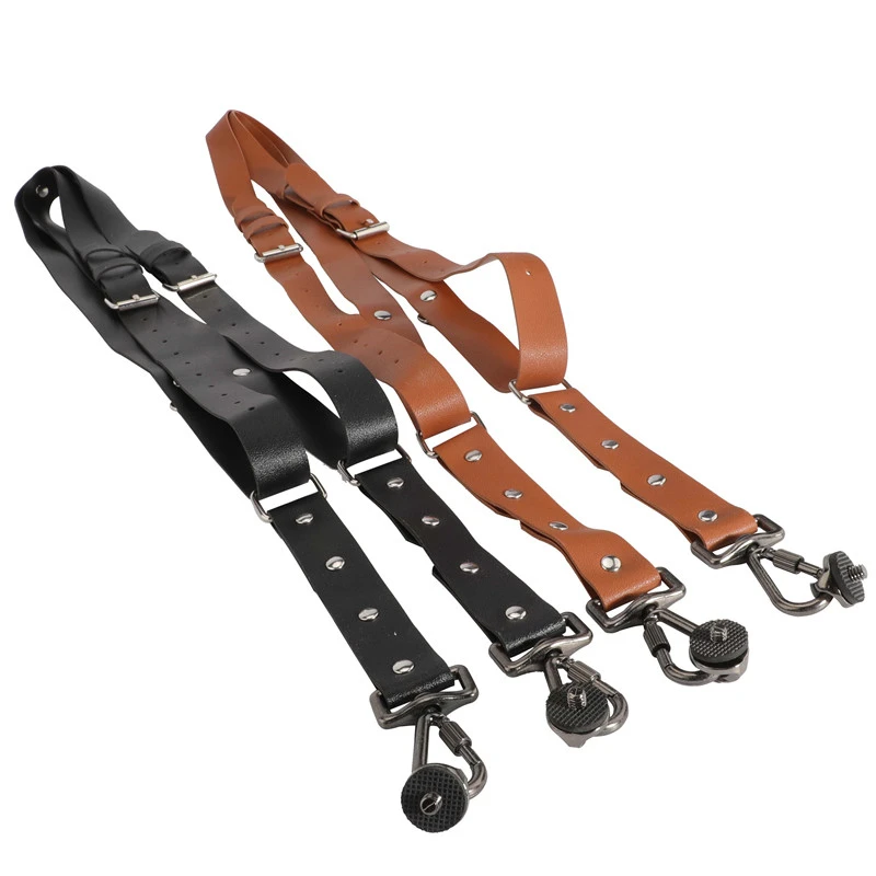 Универсальный кожаный ремень для камеры винтажный держатель на плечо