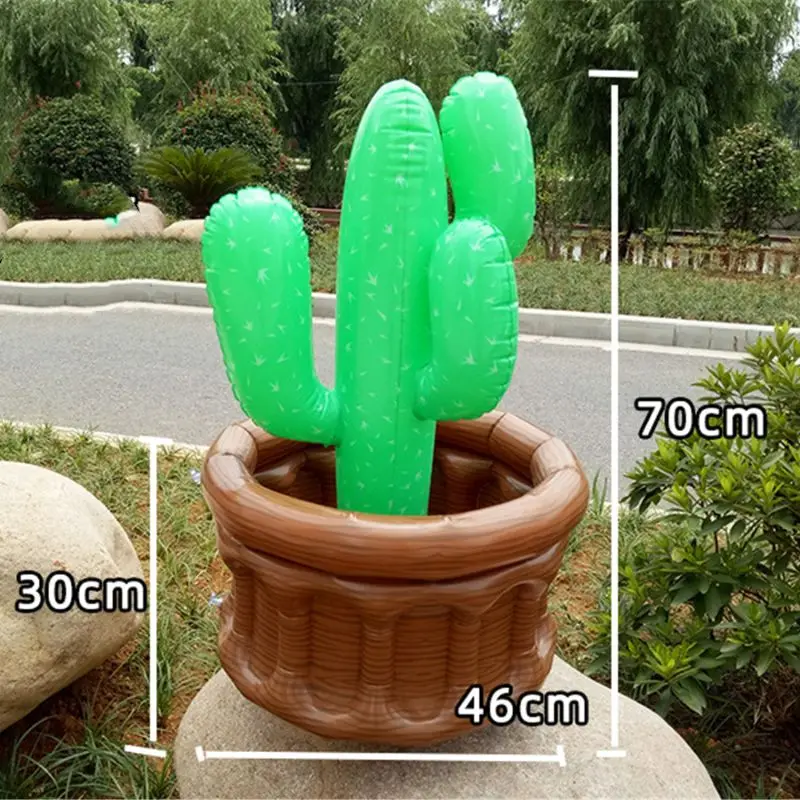 Надувной кокосовое дерево ведро льда птица Акула надувная игрушка пляж