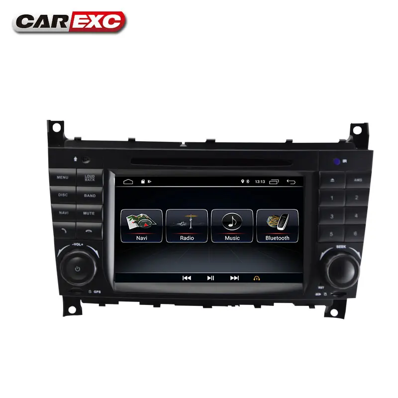 2 Din Android 9 0 автомобильный DVD GPS Мультимедиа для Mercedes Benz W203 W209 W219 A Class A160 C C180 C200 CLK200 Radio