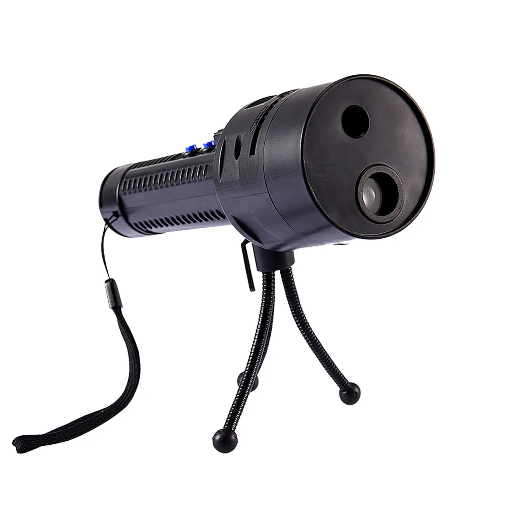 

Projection Lamp Flashlight LED Projector Portable Rechargeable Tripod 3 Pattern Slides Dynamic / Static Pictures