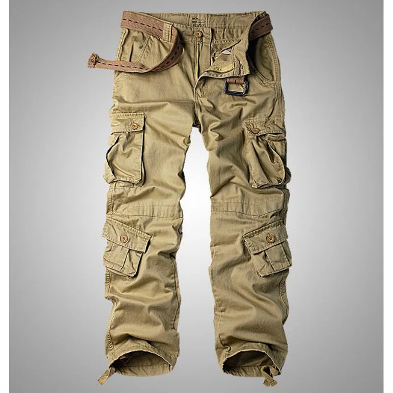 

Loose Plus Size Cargo Pants Overalls Hip Hop Men's Cotton Trousers Hiphop Men Baggy Casual Pants