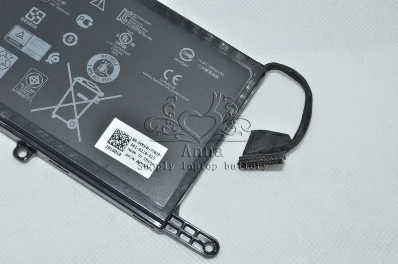Оригинальный аккумулятор JIGU 11 4 в 99 Втч для ноутбука 01D82 9NJM1 MG2YH Dell Alienware 17 R4 ALW17C D1738