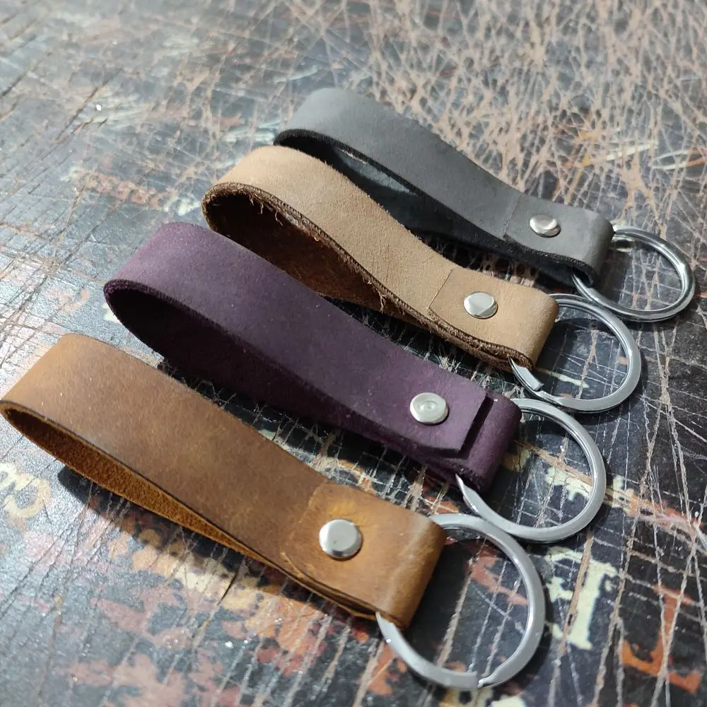 Кожаный брелок для ключей на заказ с именем подарок день отца кожаный Подарок