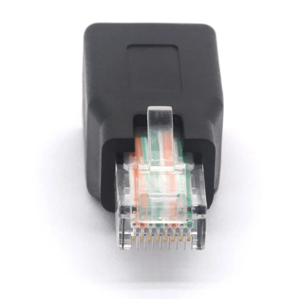 Ethernet-адаптер RJ45 8P8C FTP STP UTP кроссовер Rj45 штырь-гнездо удлинитель локальной сети для