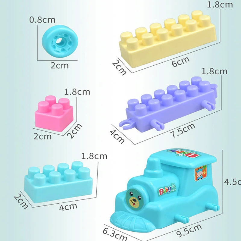 

Quality 2021 New 200 Pieces Building Blocks Toy City DIY Creative Bricks Bulk Train Model Figures Educational Kids Toys