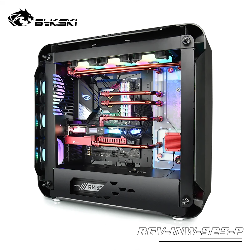 Bykski RGV-INW-925-P водные доски для In Win 925 чехол RBW 5V RGB 12V освещение для Intel cpu водного блока и одного GPU здания