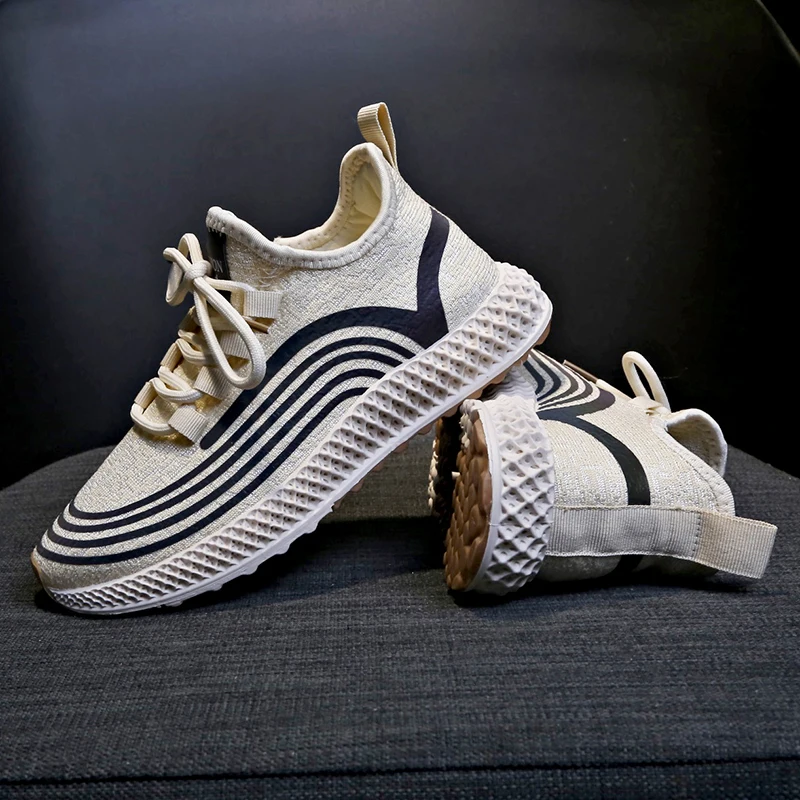 

Timalina Women Flats Fashion Luminous Sneakers Shoes Round Toe Flat With Casual Shoes Spring/autumn Light Breathable Mesh