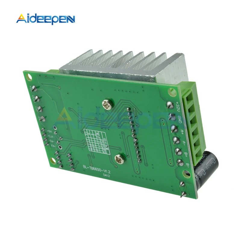 DC 10 V-45 V 4.5A TB6600 CNC одноосный Драйвер шагового двигателя плата контроллера с защитой от короткого замыкания