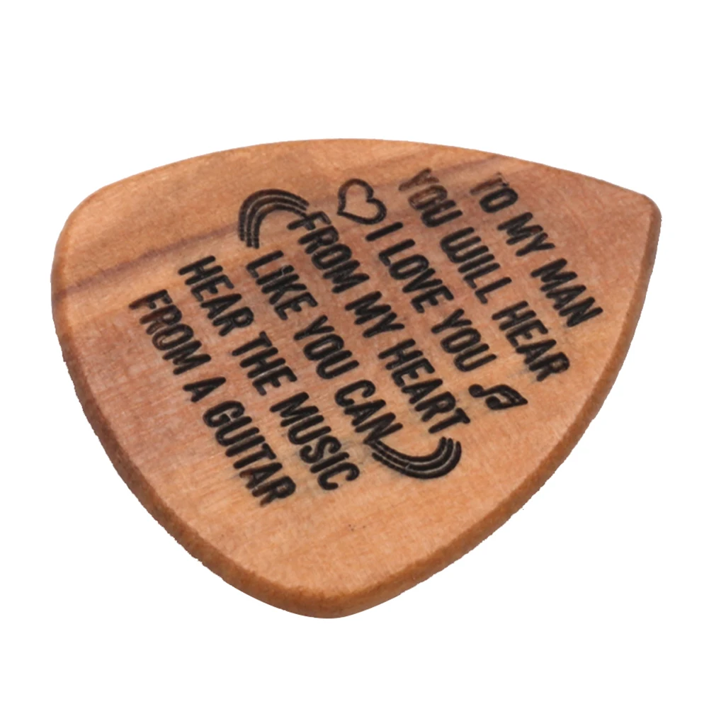 3 шт. деревянная гитара палочки акустическая бас-гитара медиатор Plectrum музыкальный инструмент гитара Запчасти и аксессуары с коробкой