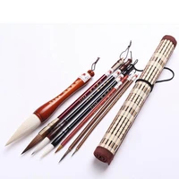 711 pcs traditional chinese calligraphy supplies wool weasel rabbit hair brush pen set students practice writing and drawing