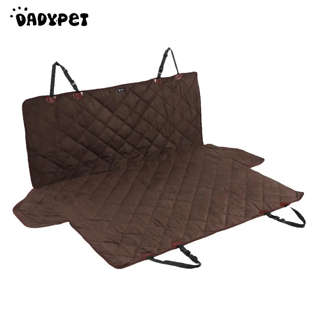 Luxury Water Resistant Non-skid Pet Backseat Trunk Cover Dog Cat Puppy Safety Rear Bench Seat Protector Quilted Mat for Cars SUV | Дом и сад