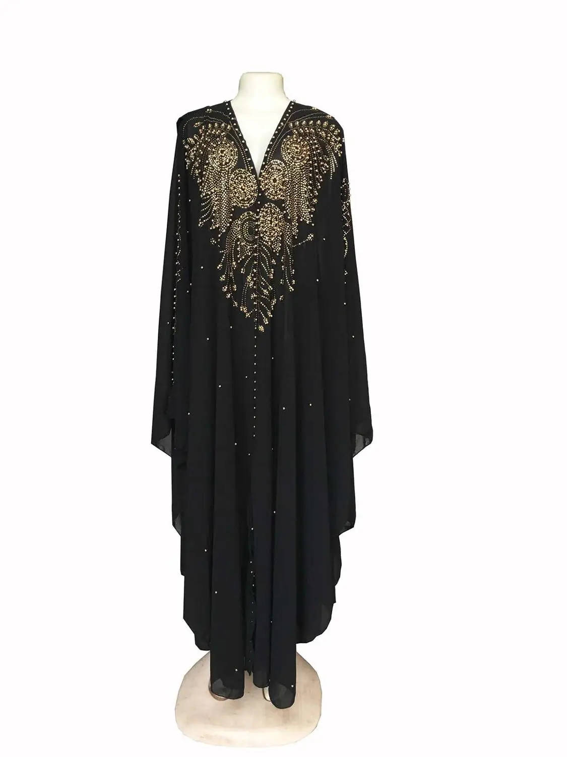 Дашики гвоздь бисера Африканский Caftan марокканский кафтан абайя Африка платье