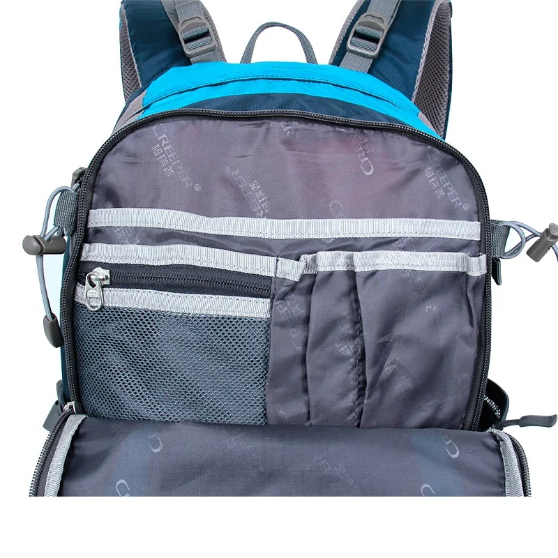 Creeper Outdoor Sports Mountaineering Backpack Camping Hiking Trekking Rucksack Travel Waterproof Cover Bike Bags men 40 50L |