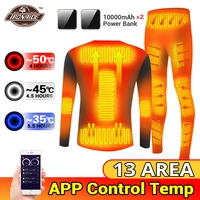20 areas heating motorcycle jacket men women heated jacket suit womens phone app control temperature usb thermal underwear