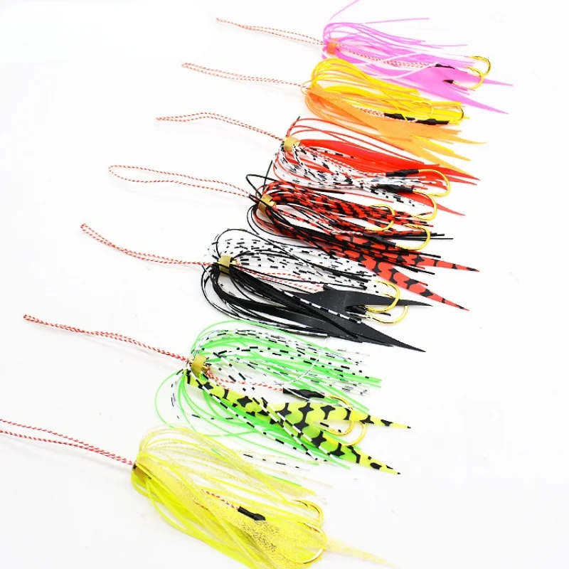 Джиг для рыбалки на открытом воздухе приманка искусственная джиг с резиновой