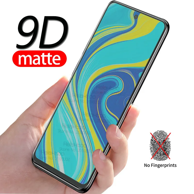 Матовое стекло для xiaomi redmi note 9s 6 7 8 9 pro max 8t xiomi mi 9t mi9 lite защитная пленка экрана