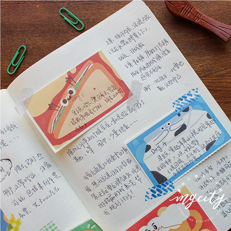 40sheets/box Delicious Food Memo Pad Cute Note Paper Kawaii Stationery Office School Supplies Student Notepad |