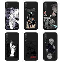 jujutsu kaisen anime phone case for xiaomi mi note 10 lite mi 9t pro xiaomi 10 cc9 9se