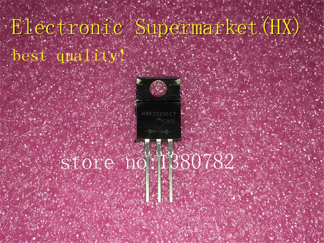 

Free Shipping 50pcs/lots MBR20200CT MBR20200 20A200V TO-220 New original IC In stock!