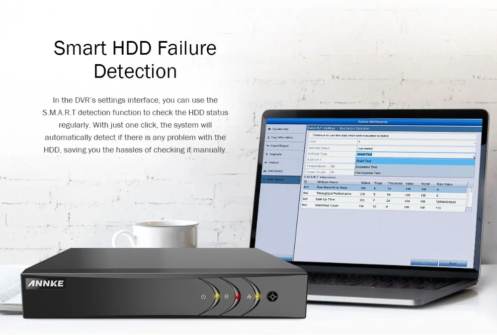 ANNKE 16CH 3MP 5в1 HD TVI CVI AHD IP безопасности DVR рекордер H.265+ цифровой видео регистратор обнаружения движения = HIK DS-7216HQHI-F1/N