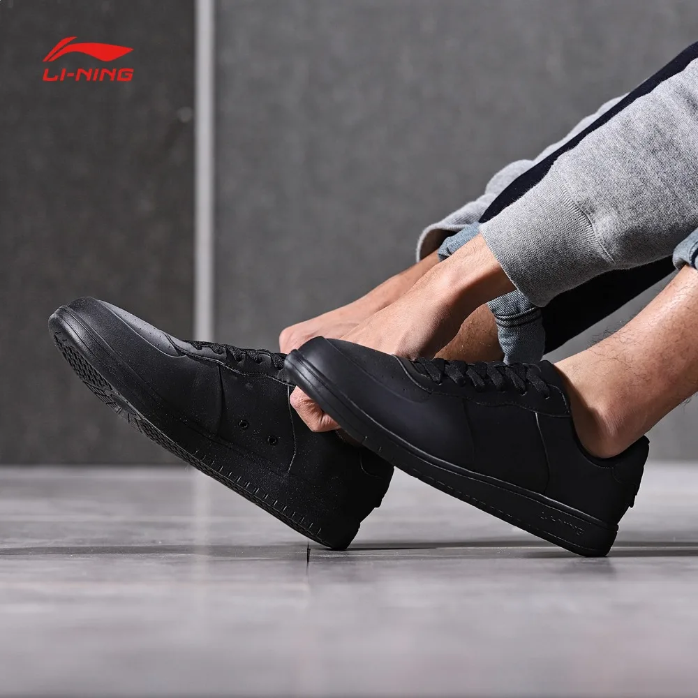 Li-Ning Для мужчин SUPERWAVE прогулочная обувь для отдыха, светильник Вес носимых подкладка комфорт классические кроссовки спортивная обувь AGCN077 SJFM18