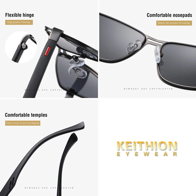 KEITHION 2019 солнцезащитные очки унисекс Для мужчин женщин Мужчин Поляризованные