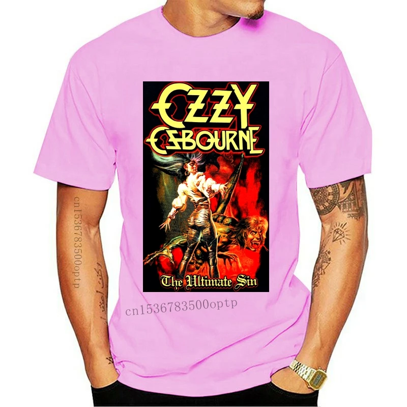 

Новинка, черная футболка с изображением осзи Осборна