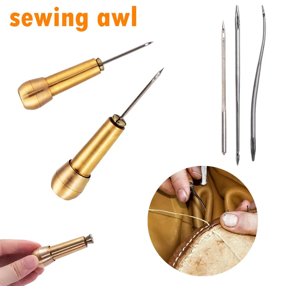 Конусный набор инструментов для ремонта ткани кожи палатки обуви|Швейные иглы| |