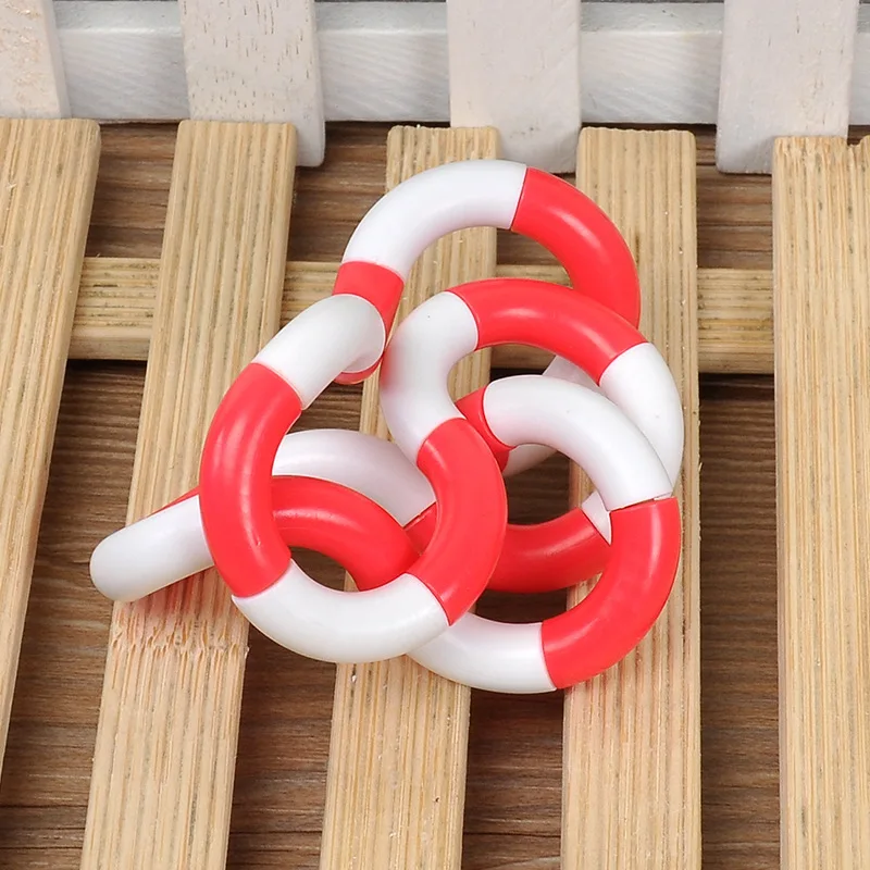 

Pressure relief toys rainbow twist music boring toys children winding fingers toys