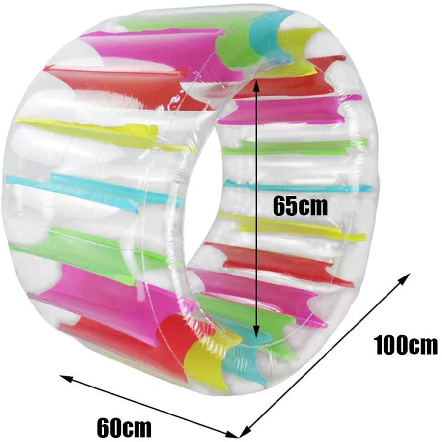

Water inflatable roller ball grass water roller floating toy children crawling roller swimming pool parent-child interactive toy