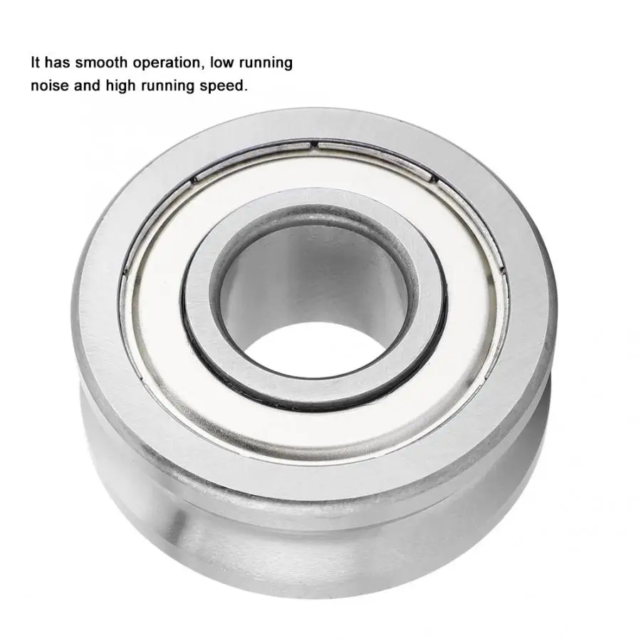 1 шт. стальной Тип канавок направляющий шкив роликового подшипника 8*24*11 мм