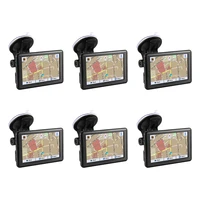 5 inch 4gb tft touch screen hd gps device maps portable automobile car fm satellite gps navigation interior accessories