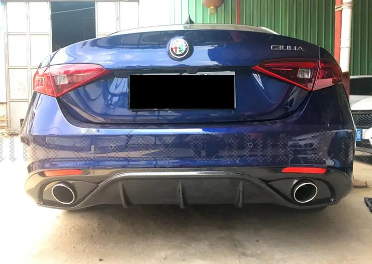 Высокое качество углеродного волокна/ABS Автомобильный задний багажник губы