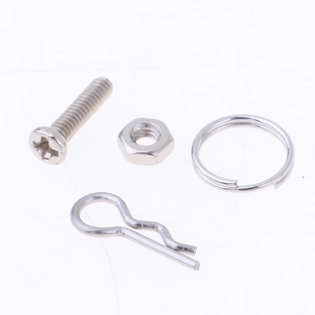 

RC Crawler Tow Chain with Trailer Hook Set for KM2 TRX4 D90 SCX10