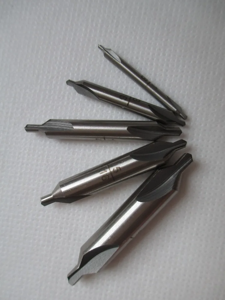 5 шт. A Type двойной концевой центр HSS набор сверл комбинированный токарный