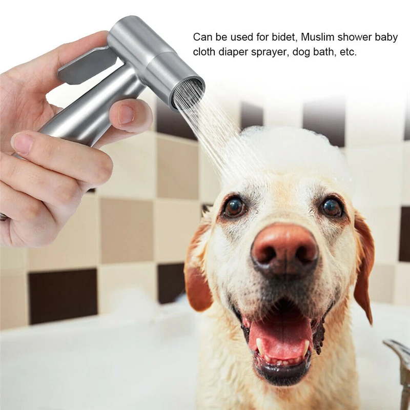 

Self Cleaning Handheld Toilet Bidet Sprayer Set Kit Stainless Steel Hand Bidet Faucet Bathroom Sprayer Shower Head
