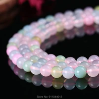 7a grade natural stonemorgan agates round beads 15 strand 4 6 8 10 12mm diy bracelet charm beads for jewelry making