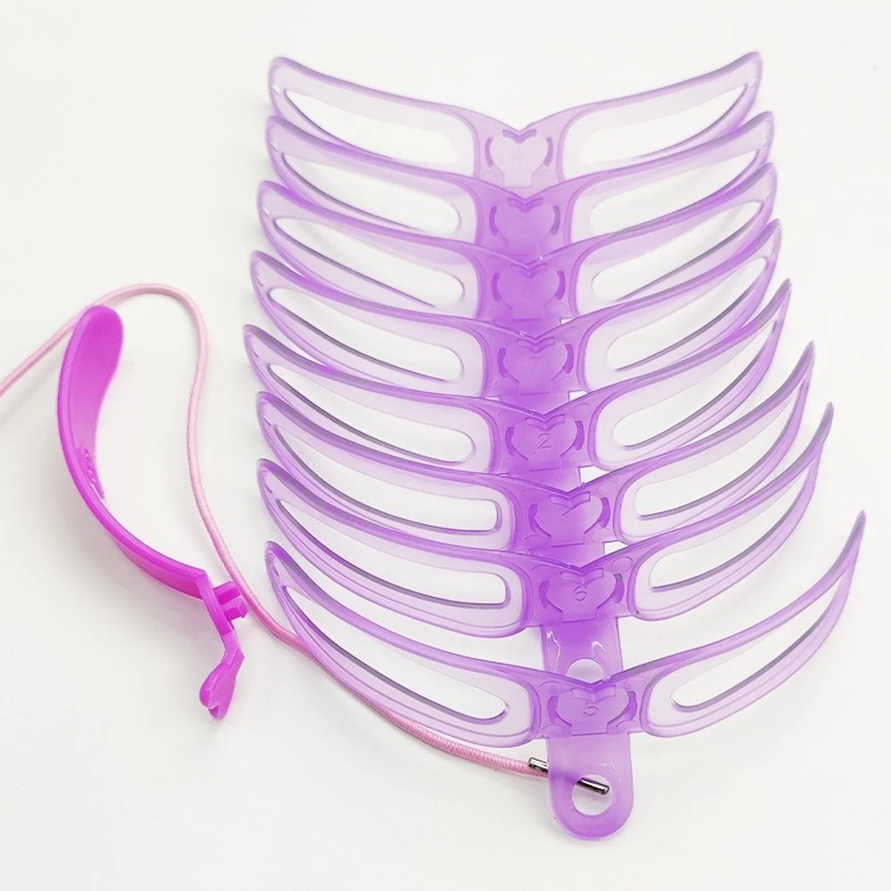 8 шт. шаблон для формирования бровей