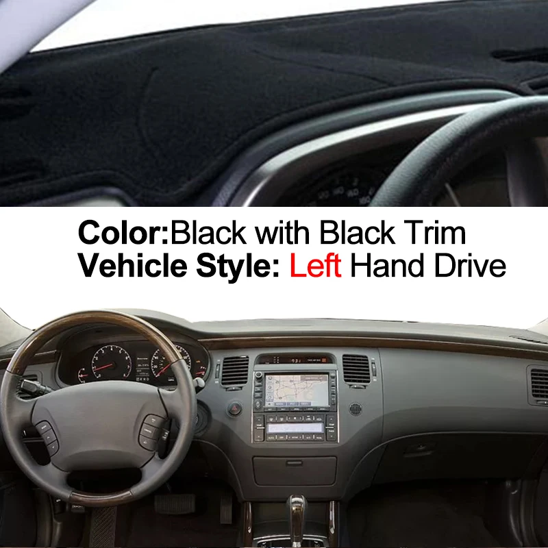 

Автомобильный внутренний чехол на приборную панель для Hyundai Grandeur Azera 2006-2011 LHD RHD, коврик для приборной панели, накидка на приборную панель, солнцезащитный козырек от солнца