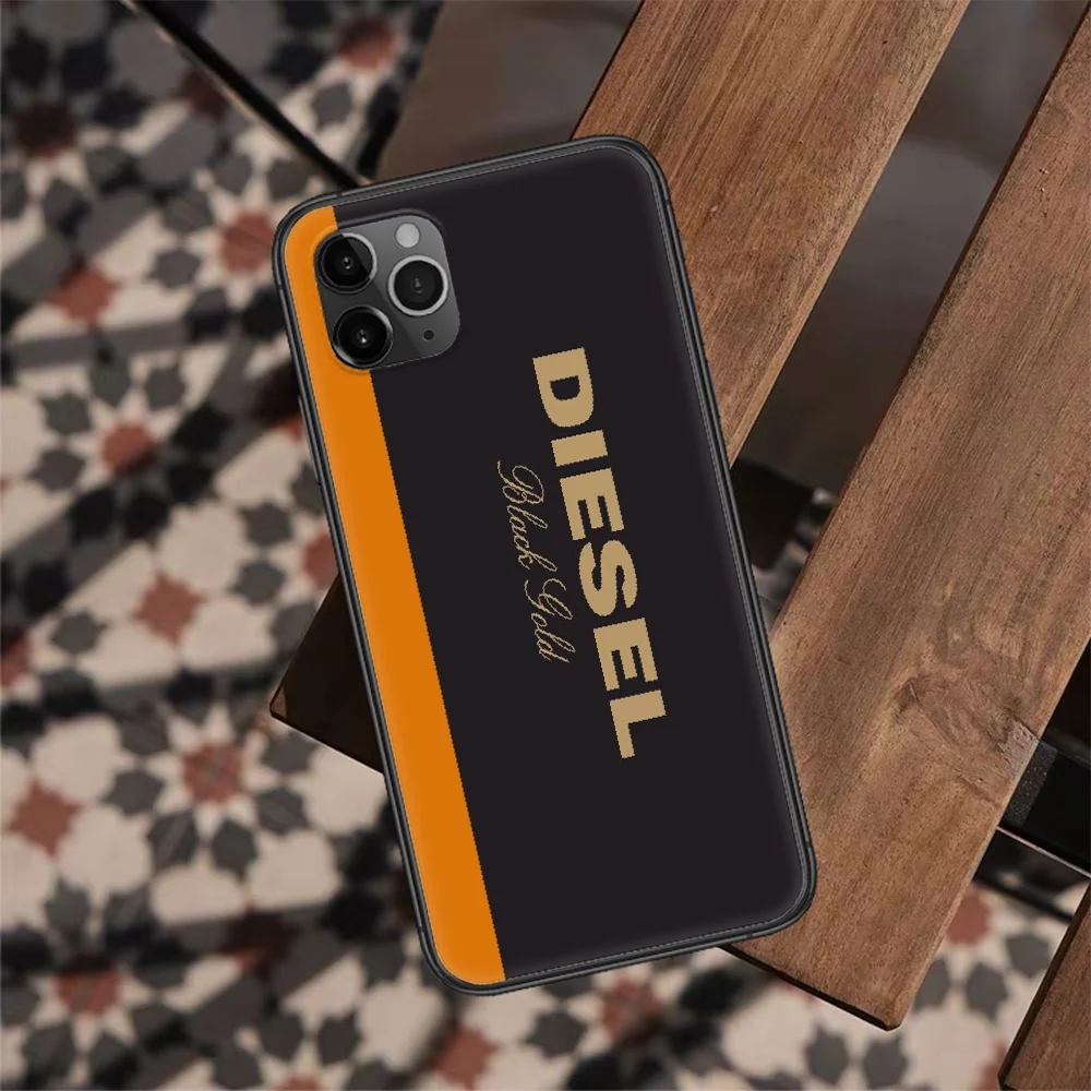 

Italy Luxury Brand DIESEL Phone Case For Iphone 12 Mini 11 PRO XR X XS MAX 6 6s 7 8 Plus 4 5 5s SE 2020 black Cell Tpu Prime
