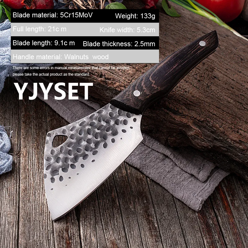 Кованый нож для убоя рыбы кухонный мини-нож из нержавеющей стали острый бытовой